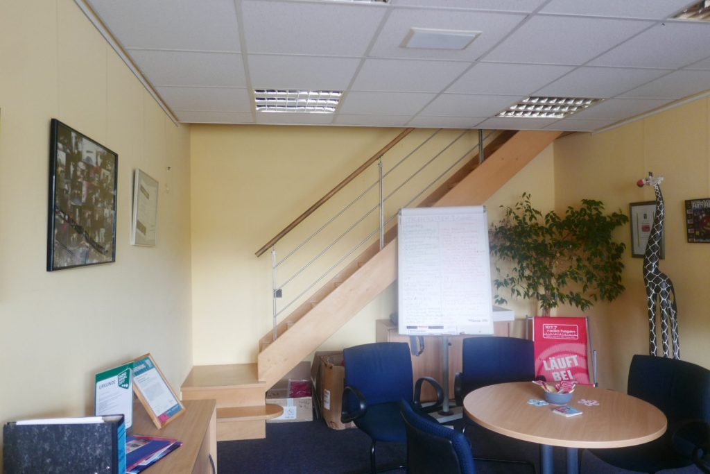 Innenliegende Treppe